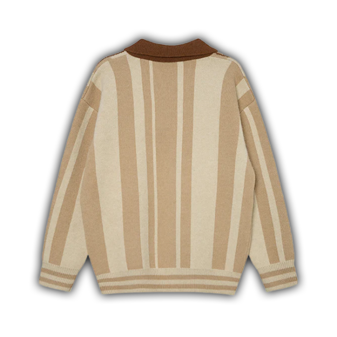 Rugby Polo Knit Beige