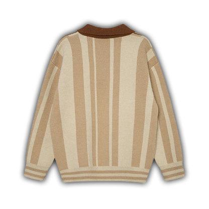 Rugby Polo Knit Beige