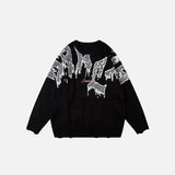 Alien Oversized Crewneck Knitted Sweater