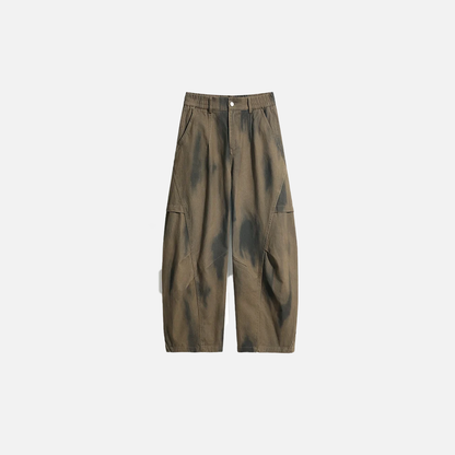 Trendy Casual Wide Leg Cargo Pants