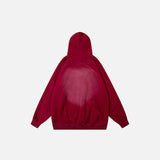 Washed Solid Color Hoodie