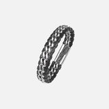 Leather Chain Magnetic Clasp Bracelet