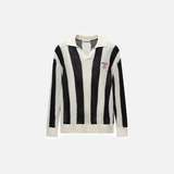 Long-lasting Retro Striped Knit Jumper Sweater