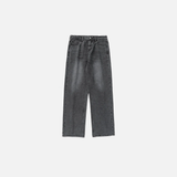 Vintage Loose Distressed Washed Summer Jeans
