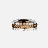 Set Crown Stainless Steel Bracelet