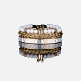 Set Crown Stainless Steel Bracelet