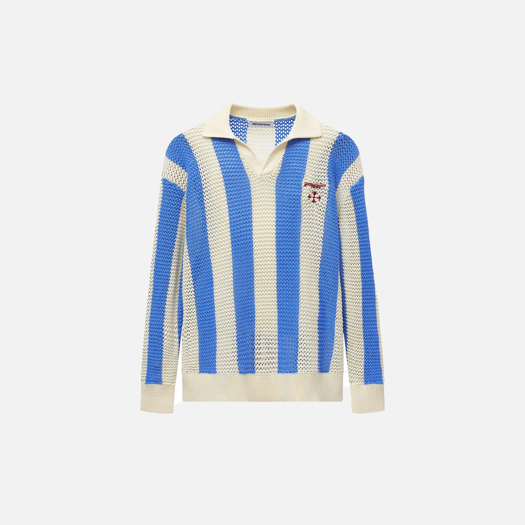 Long-lasting Retro Striped Knit Jumper Sweater