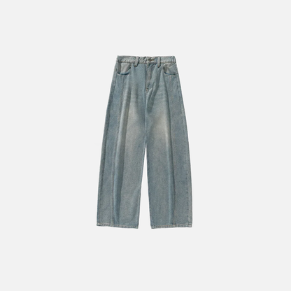 Men's Vintage Washed Baggy Jeans