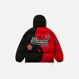 Yin Yang Club Oversized Puffer Jacket
