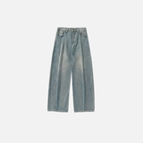 Men's Vintage Washed Baggy Jeans