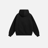 Dead Motorcyclist Graphic Cotton Hoodie