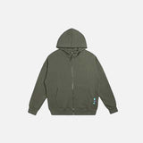 Blank Zip-Up Hoodie