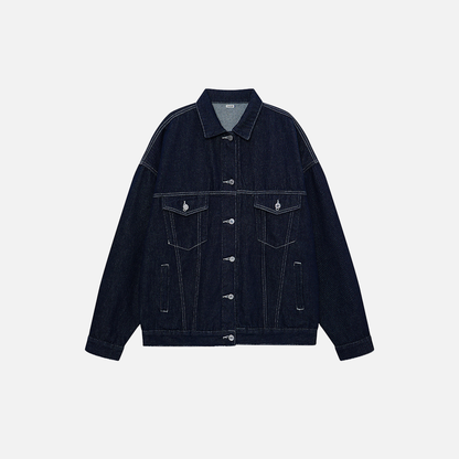 Y2K Durable Casual Stylish Urban Denim Jacket