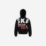 Autumn Hip Hop Bold Letter Print Hoodie