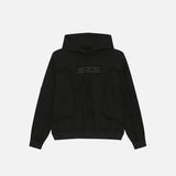 Embroidery Solid Color Deconstruction Hoodie