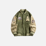 Streetwear Embroidered High Street Varsity Jacket