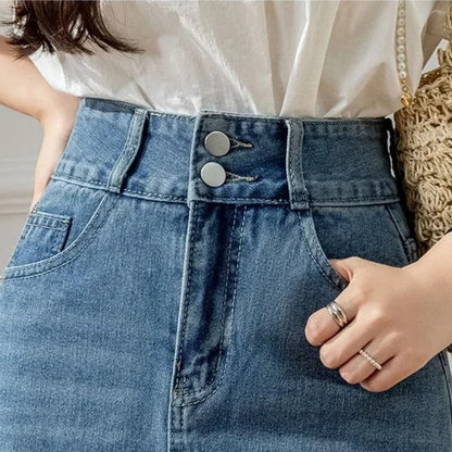 A-Line Midi Skirt