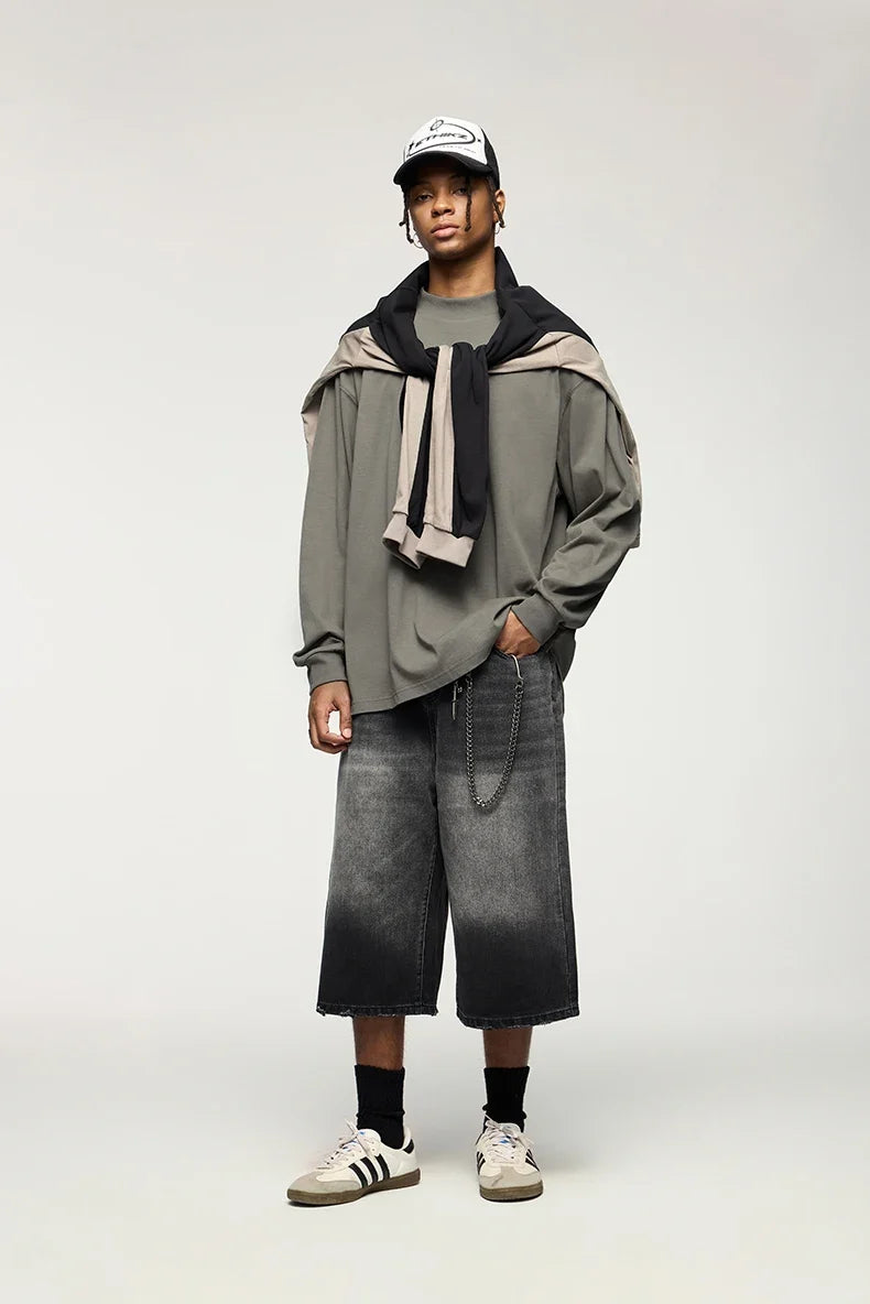 Oversized Long-sleeved T-Shirt
