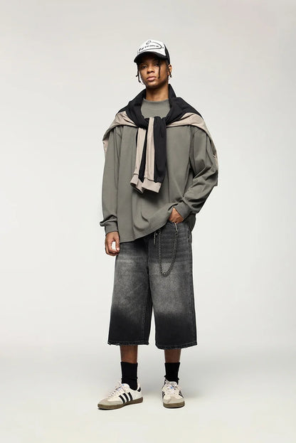 Oversized Long-sleeved T-Shirt