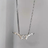 Chain Wings Of An Angel Necklace