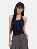 Asymmetric Halter Top