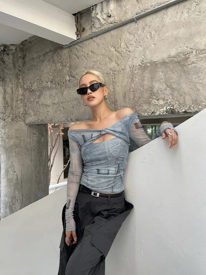 Acubi Mesh Top