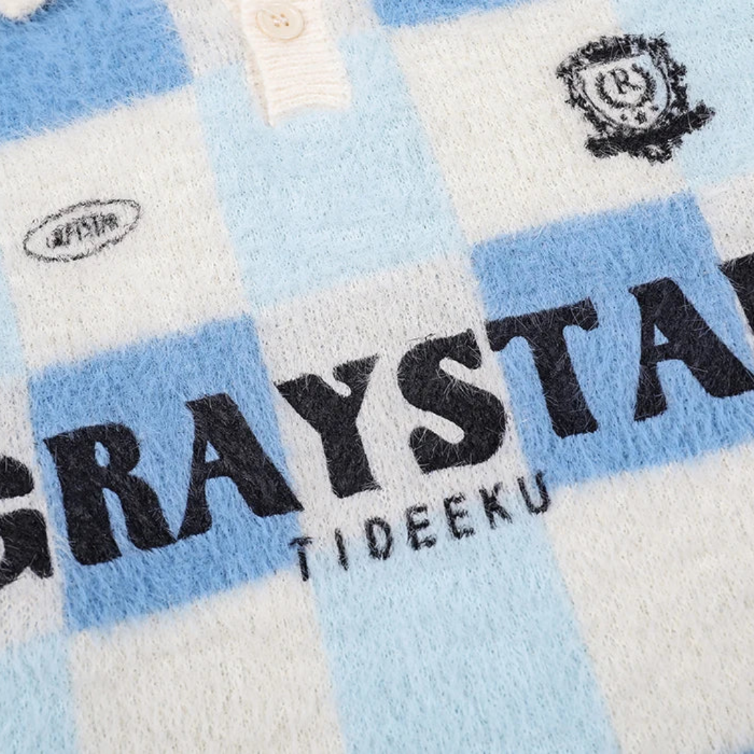 Graystar Polo Knit Blue