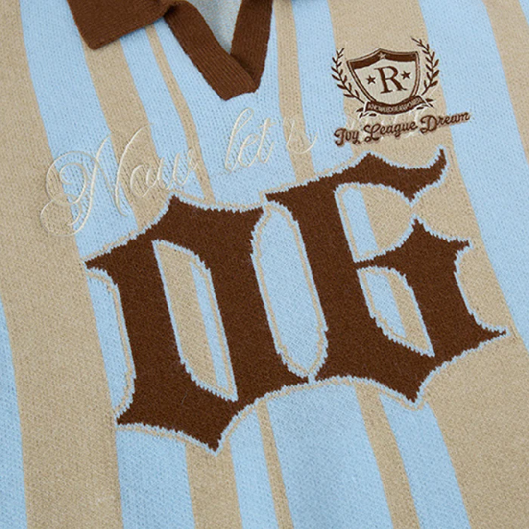 Rugby Polo Knit Beige