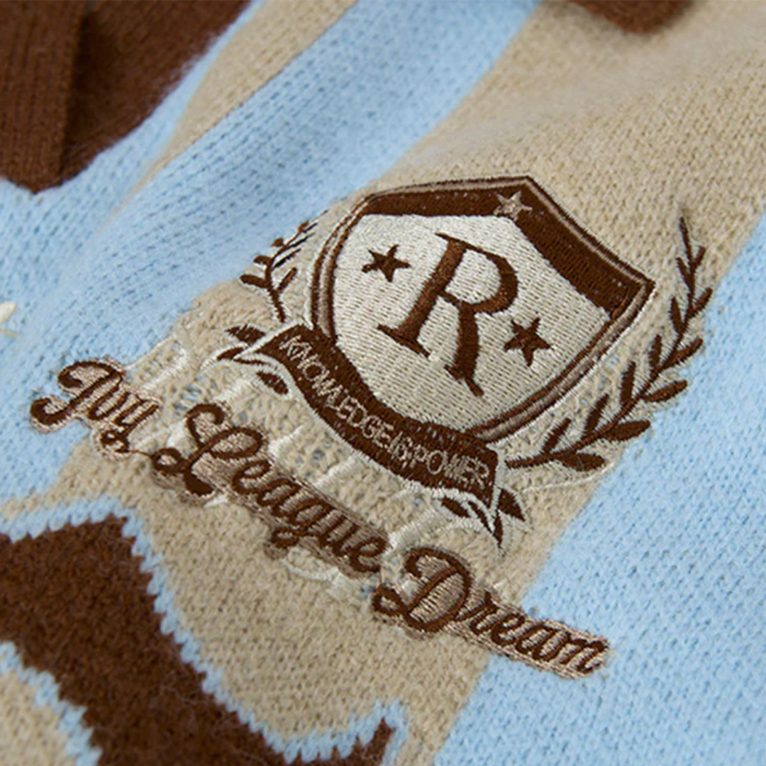 Rugby Polo Knit Beige