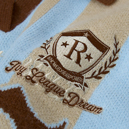 Rugby Polo Knit Beige