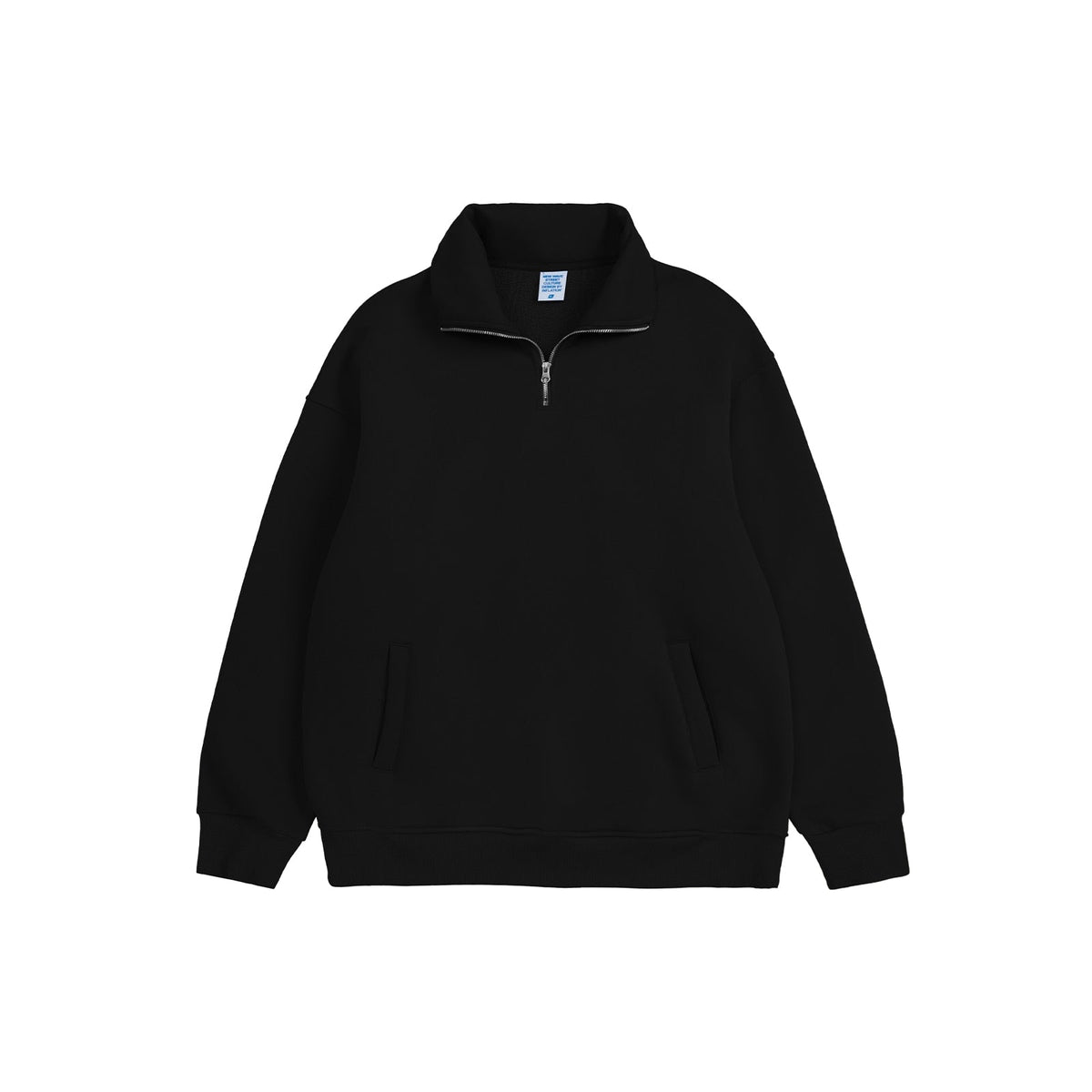 Half Zip-Up Sweatshirt Set