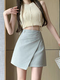 Chic Asymmetrical Mini Skirt for Trendy Summer Style