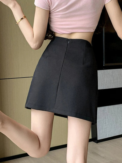Chic Asymmetrical Mini Skirt for Trendy Summer Style