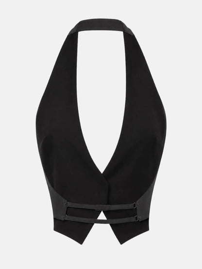 Backless Halter Vest