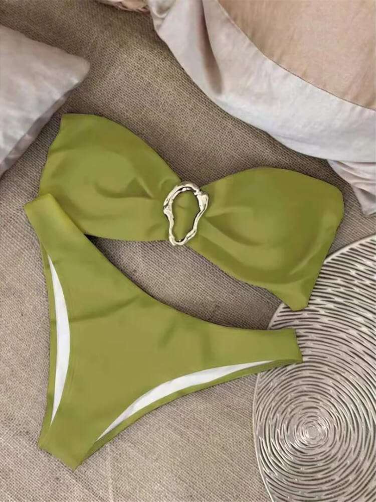 Bandeau Bikini Set