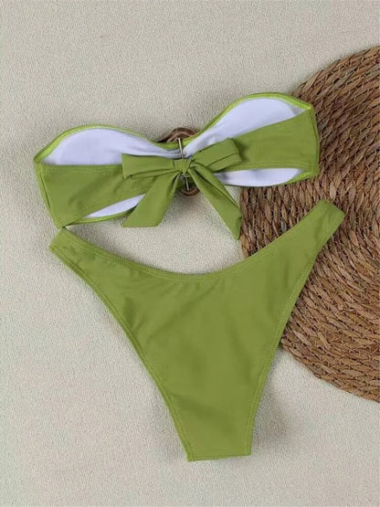 Bandeau Bikini Set
