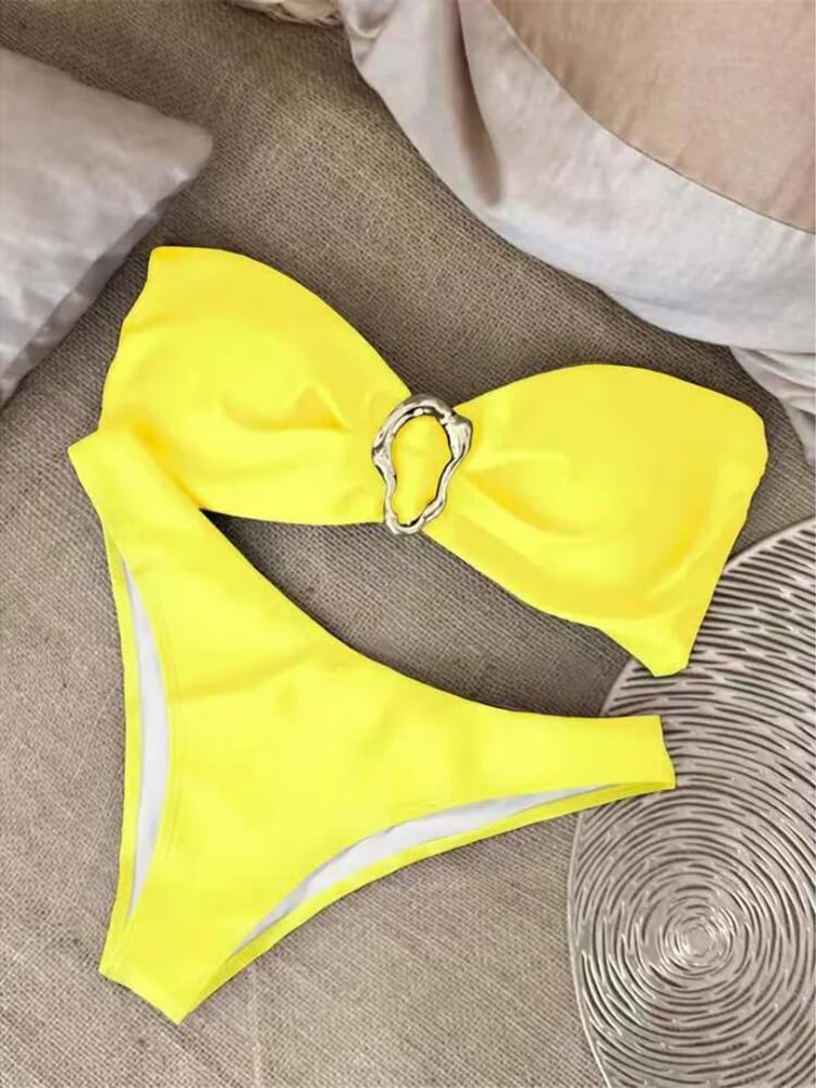 Bandeau Bikini Set