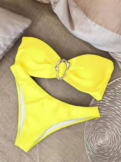 Bandeau Bikini Set