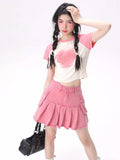 Barbie-Inspired Cargo Mini Skirt