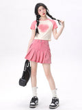 Barbie-Inspired Cargo Mini Skirt