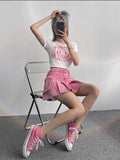Barbie Pleated Mini Cargo Skirt