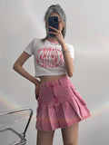 Barbie Pleated Mini Cargo Skirt