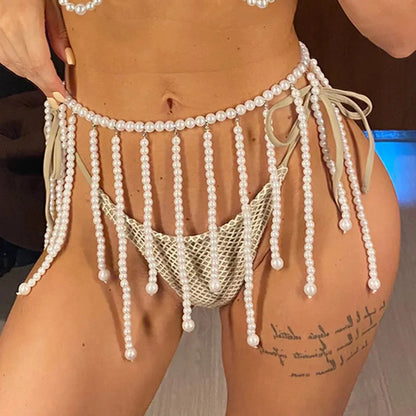 Beaded Bikini Set