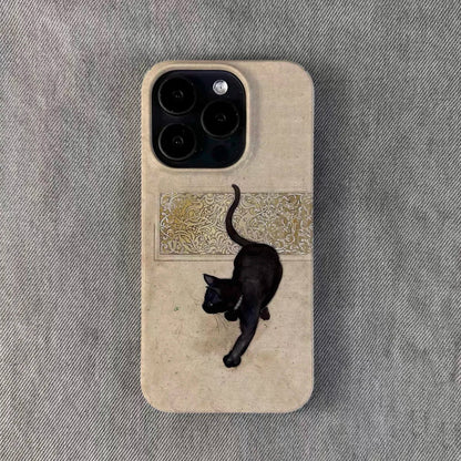 Black Cat Phone Case