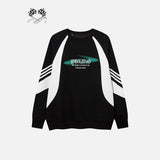 Black & White Patchwork Sweatshirt