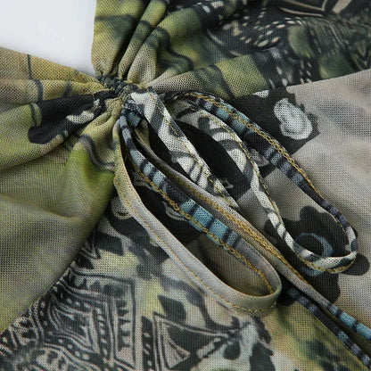 Bohemian Tie-Up Top