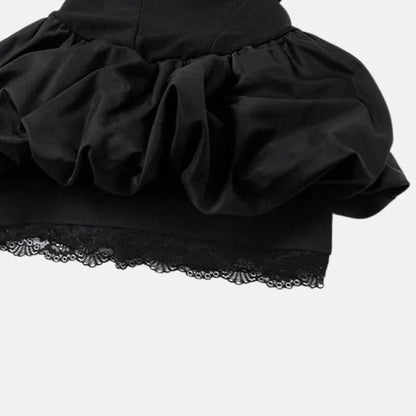 Bow Strapless Bubble Dress