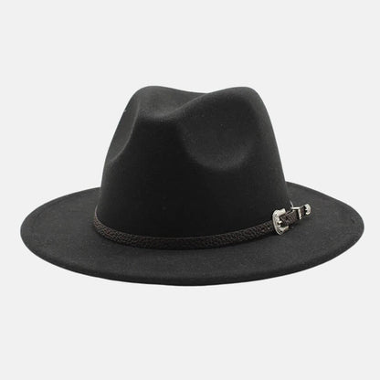 Buckle Band Fedora Hat