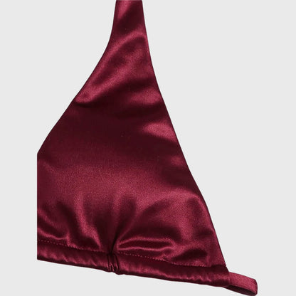Burgundy Bikini Set