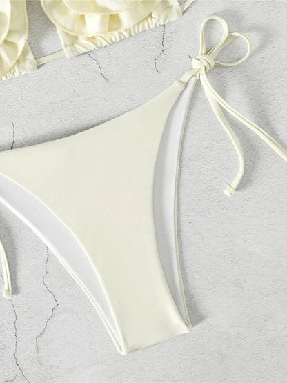 Butter Yellow Bikini Set